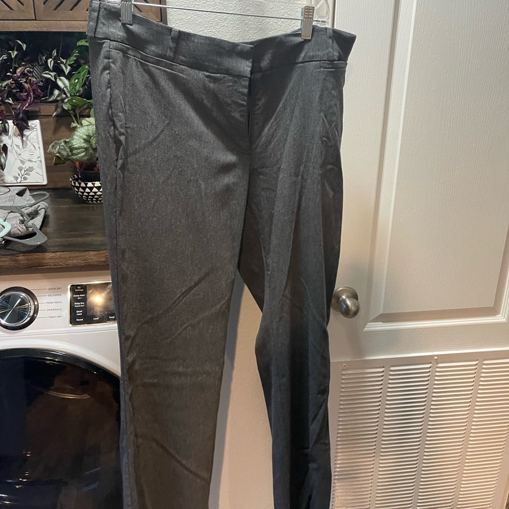 Gray corporate pants. Never worn, no tags.